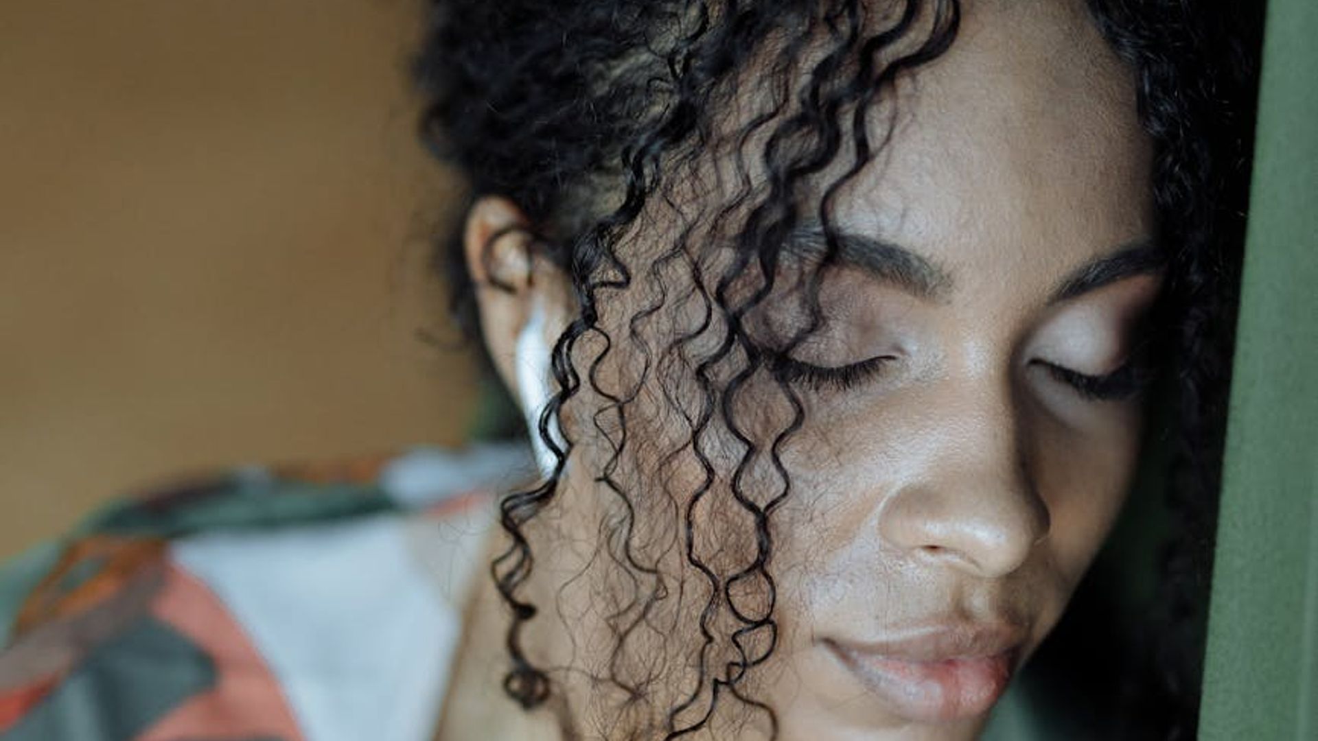 Serene morning light in a minimalist yoga studio space.